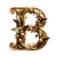 AI generated Isolated 3D Letter on a Clear PNG Canva