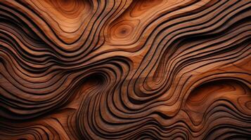 AI generated Delve into the organic warmth of a wooden cut texture. Ai Generated photo