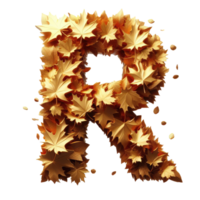 AI generated Isolated 3D Letter on a Clear PNG Canva