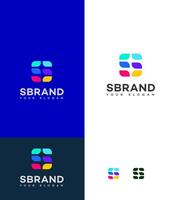 S Letter Logo Vector Design Icon Brand Identity Sign Symbol