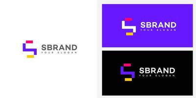 S Letter Logo Vector Design Icon Brand Identity Sign Symbol