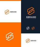 S Letter Logo Vector Design Icon Brand Identity Sign Symbol