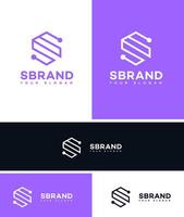 S Letter Logo Vector Design Icon Brand Identity Sign Symbol