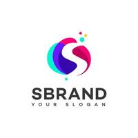 S Letter Logo Vector Design Icon Brand Identity Sign Symbol