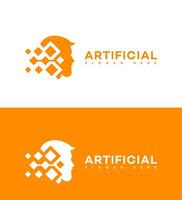 artificial intelligence logo Icon Brand Identity Sign Symbol vector