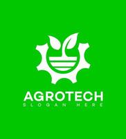 agro tecnología logo icono marca identidad firmar símbolo vector