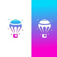 Airdrop Logo Icon Brand Identity Sign Symbol vector