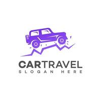 car travels logo Icon Brand Identity Sign Symbol vector