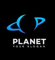 Planet logo Icon Brand Identity Sign Symbol vector