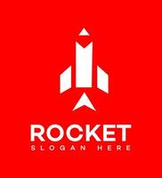 Rocket Logo Icon Brand Identity Sign Symbol vector