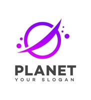 Planet logo Icon Brand Identity Sign Symbol vector