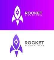 Rocket Logo Icon Brand Identity Sign Symbol vector