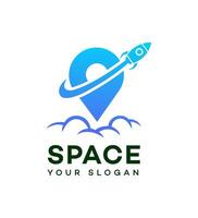 space travel logo Icon Brand Identity Sign Symbol vector