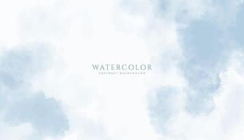 Abstract horizontal watercolor background. Neutral light colored empty space background illustration vector