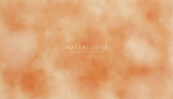 Abstract horizontal watercolor background. Neutral light colored empty space background illustration vector