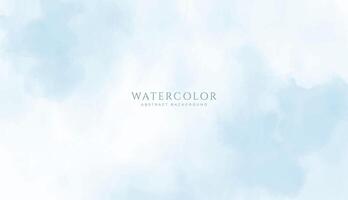 Abstract horizontal watercolor background. Neutral light colored empty space background illustration vector