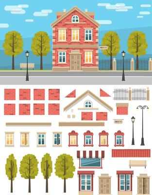 creating a vintage house