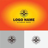 Star logo vector art icon graphics for business brand icon star logo template