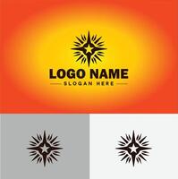 Star logo vector art icon graphics for business brand icon star logo template