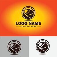 globe icon logo earth planet vector art graphics for business brand icon globe logo template