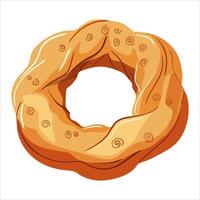 Cookies, confectionery. Vector illustration on a white background.