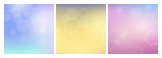 Abstract background with blur bokeh light effect vector