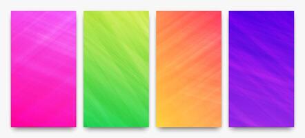 Modern colorful gradient background with lines vector