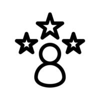 Reputation Icon Vector Symbol Design Illustration