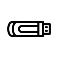 Flash Drive Icon Vector Symbol Design Illustration