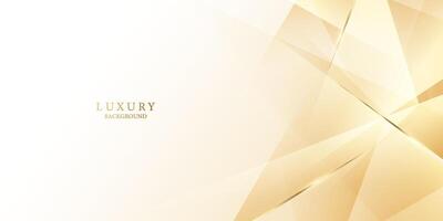 golden abstract background with luxury golden lines vector illustration