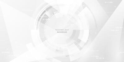 modern white abstract technology background design vector illustration