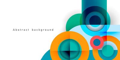 overlapping abstract background color Modern element vector illustration for background, banner, template or website page.