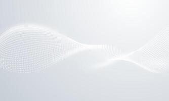 point flow particle wave curve pattern concept of technology modern illustrations vector