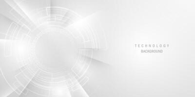 white abstract technology background modern design vector illustration