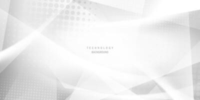 white abstract technology background modern design vector illustration