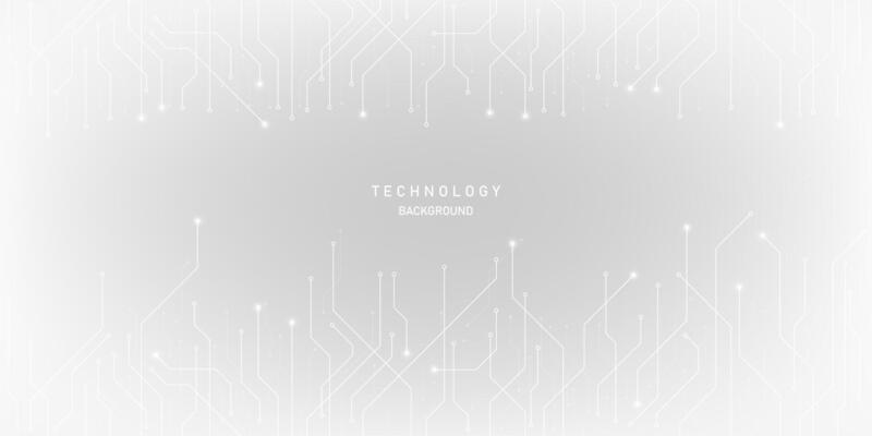 white abstract technology background modern design vector illustration