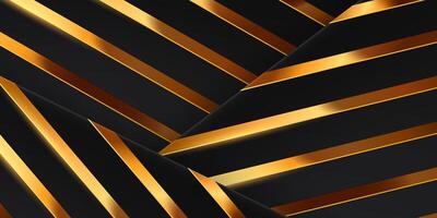 Luxury Golden Background With Luxurious Golden Elements Modern 3D Abstract Vector Illustration Design