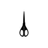 Scissors Silhouette, Flat Style, can use for Pictogram, Art Illustration, Website, Apps, Logo Type or Graphic Design Element. Vector Illustration