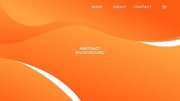 ABSTRACT GEOMETRIC BACKGROUND GRADIENT ORANGE COLOR WITH GEOMETRIC SHAPES DESIGN VECTOR TEMPLATE GOOD FOR MODERN WEBSITE, WALLPAPER, COVER DESIGN