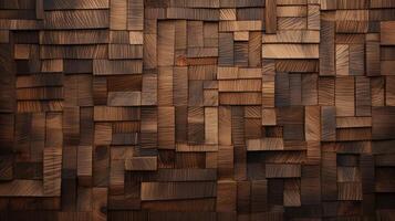 AI generated Delve into the organic warmth of a wooden cut texture. Ai Generated photo