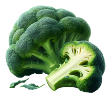 AI generated Broccoli png green cauliflower png green broccoli png broccoli transparent background broccoli without background