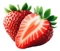 ai généré fraise png Frais fraise png mûr fraise png fraise isolé fraise png des fraises png fraise transparent Contexte