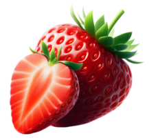 AI generated Strawberry png fresh strawberry png ripe strawberry png strawberry isolated strawberry png strawberries png strawberry transparent background