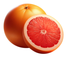 AI generated Grapefruit png fresh grapefruit png isolated ripe grapefruit png red grapefruit png full and half grapefruit png grapefruits png fresh grapefruits png grapefruit transparent background