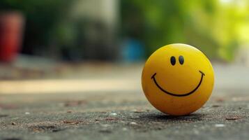 AI generated Embrace the joy of simplicity on World Smile Day with cheerful emoticons celebrating happiness in simple things. Ai Generated. photo