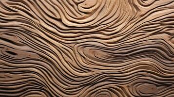 AI generated Delve into the organic warmth of a wooden cut texture. Ai Generated photo