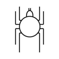 spider icon vector