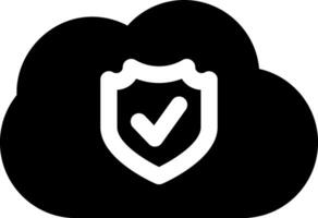 esta icono o logo nube algoritmo icono o otro dónde el resultado de tecnológico sofisticación en almacenamiento información y otros o diseño solicitud software vector