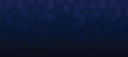 Abstract blue hexagonal background for futuristic digital hi-tech communication innovation design. vector