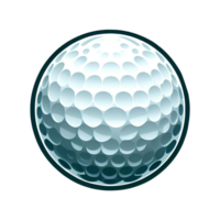 ai gerado golfe bola ilustração png